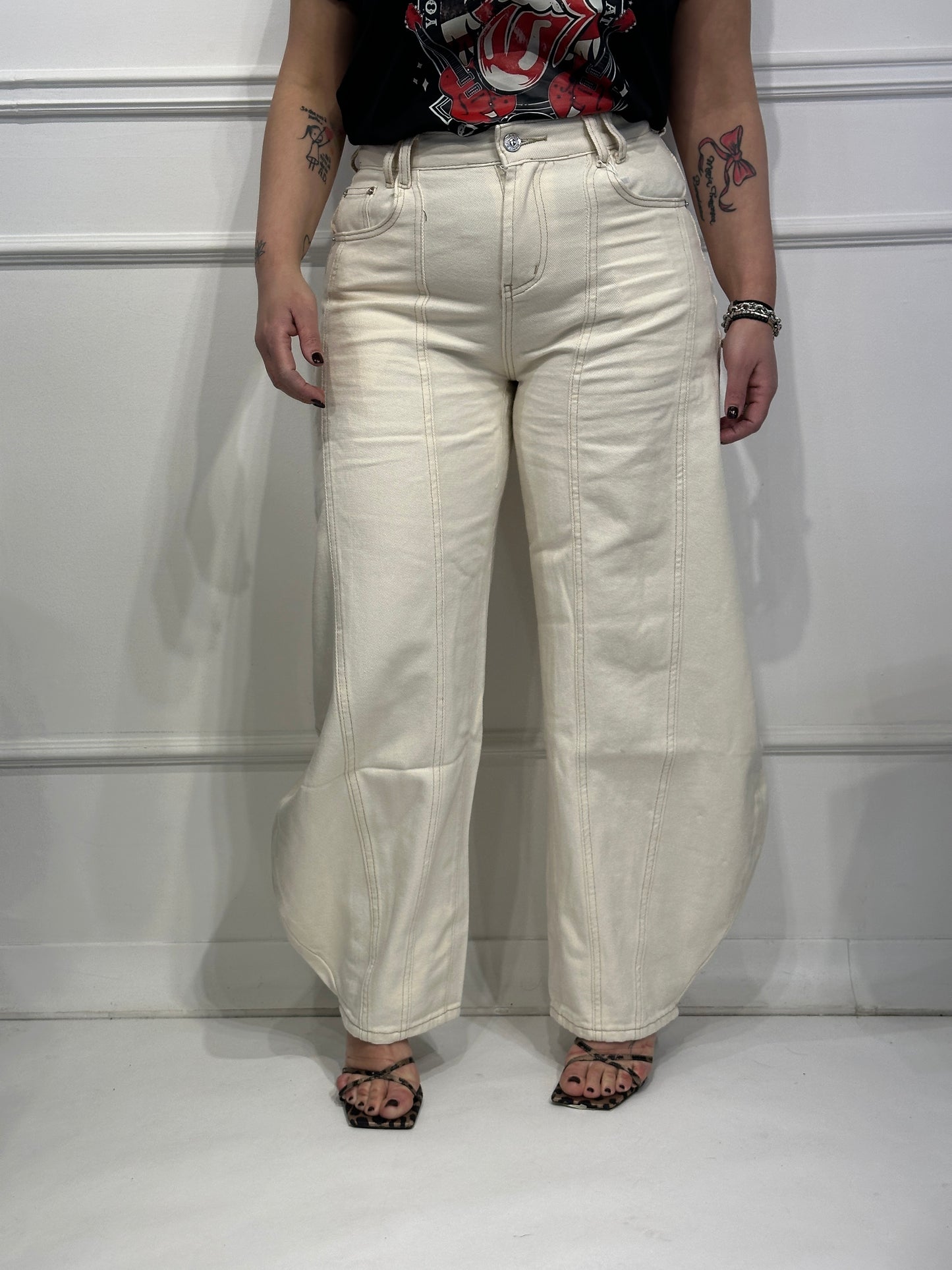 Jeans Panna Balloon
