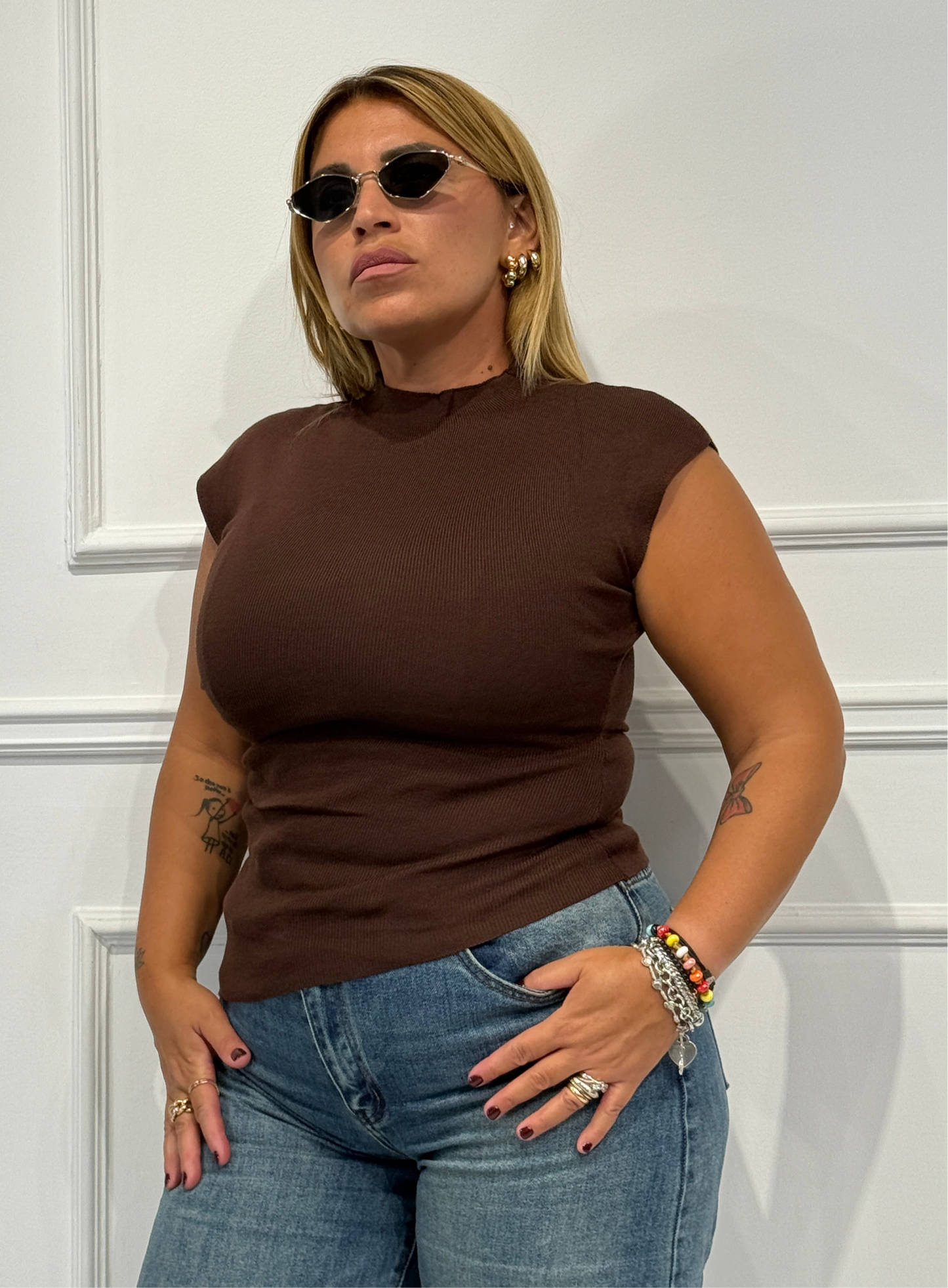 Maglia Essenza Marrone