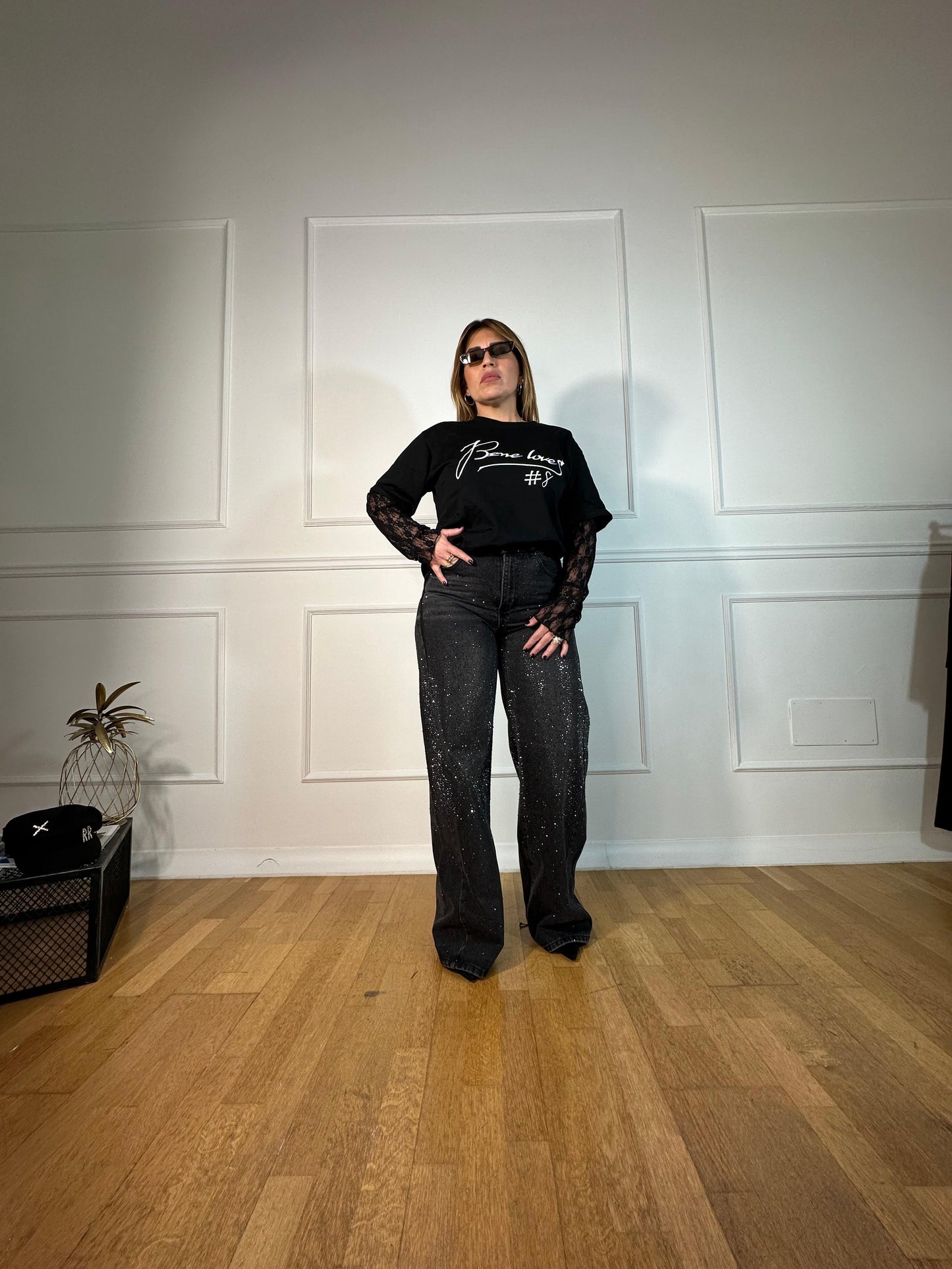 Jeans Shine con Brillantini