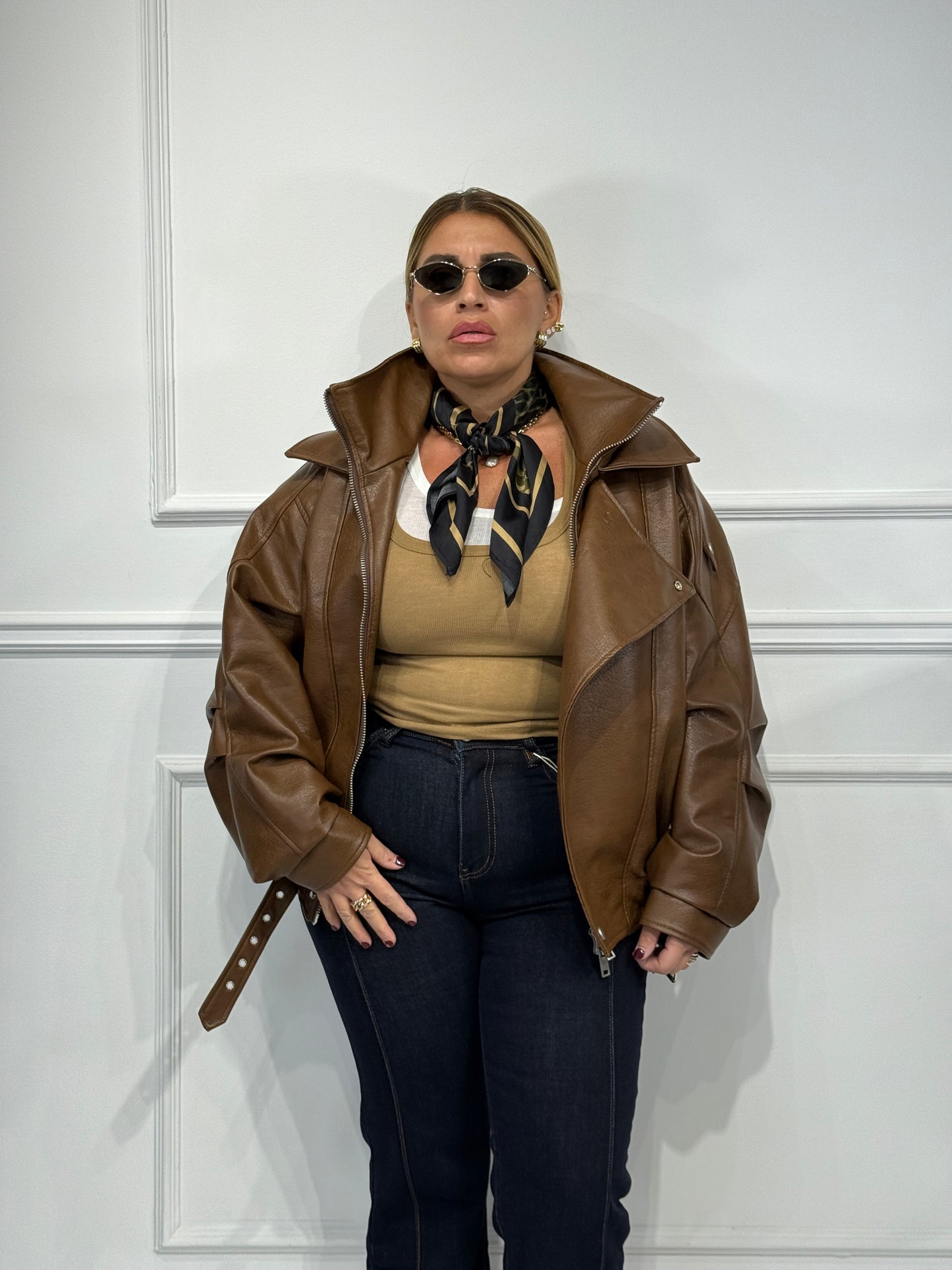 Aviator Over Size Choco