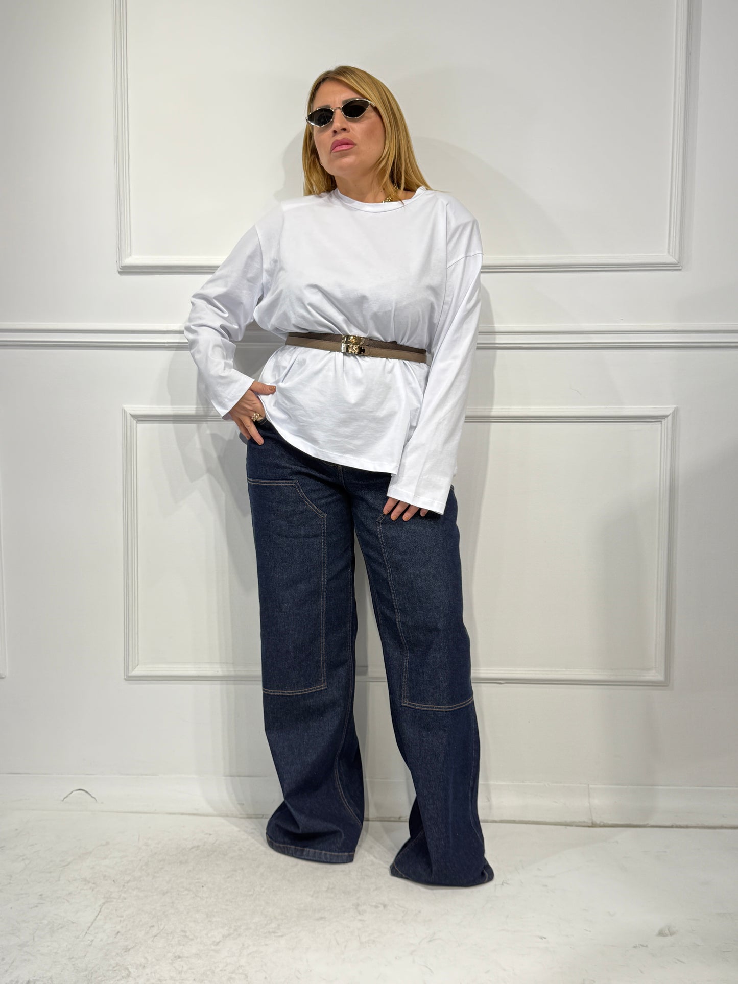 Maxi T-shirt Manica Lunga just