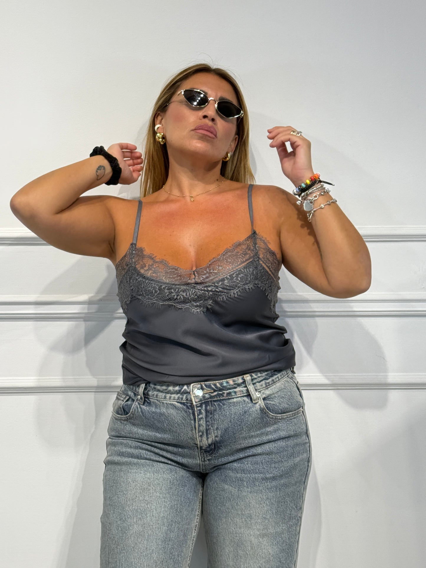 Top Lingerie corta