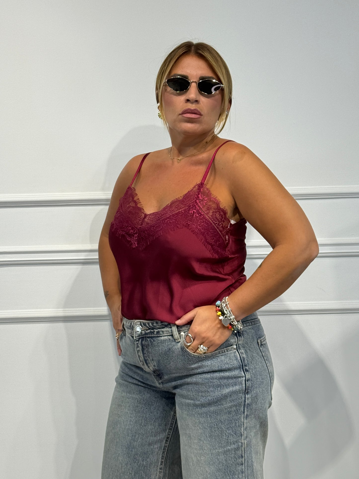 Top Lingerie corta