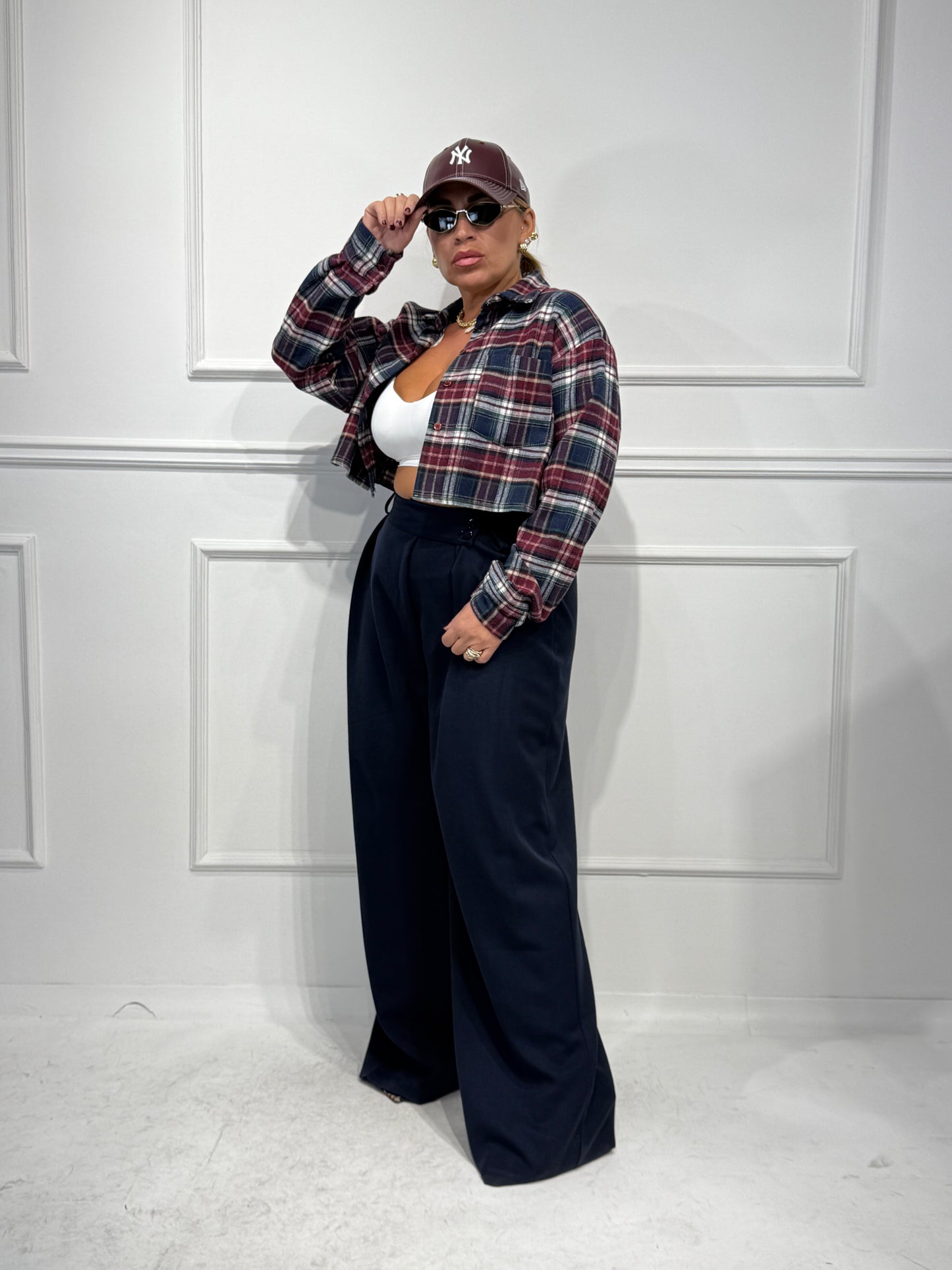 Camicia Lose Cropped
