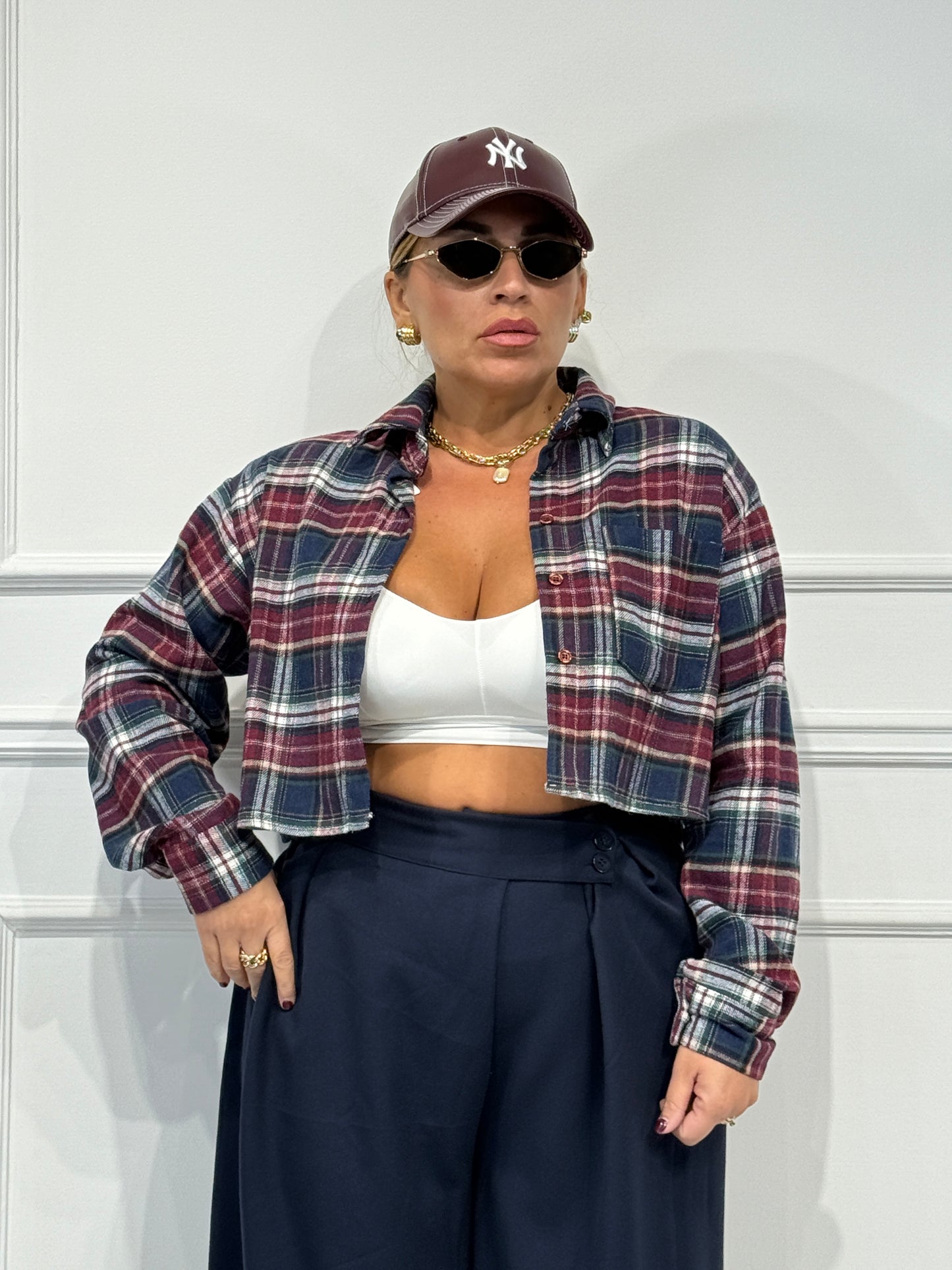 Camicia Lose Cropped