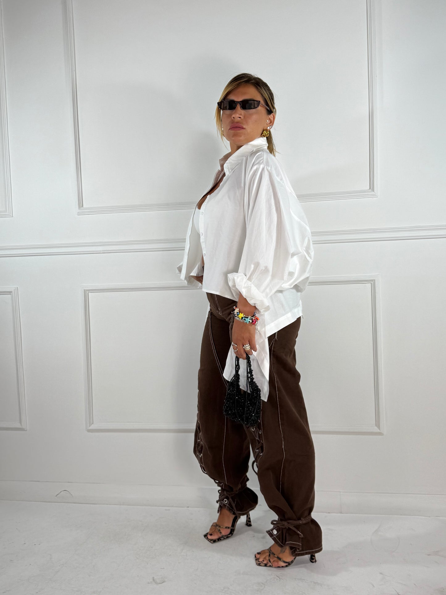 Camicia Reverse Bianca