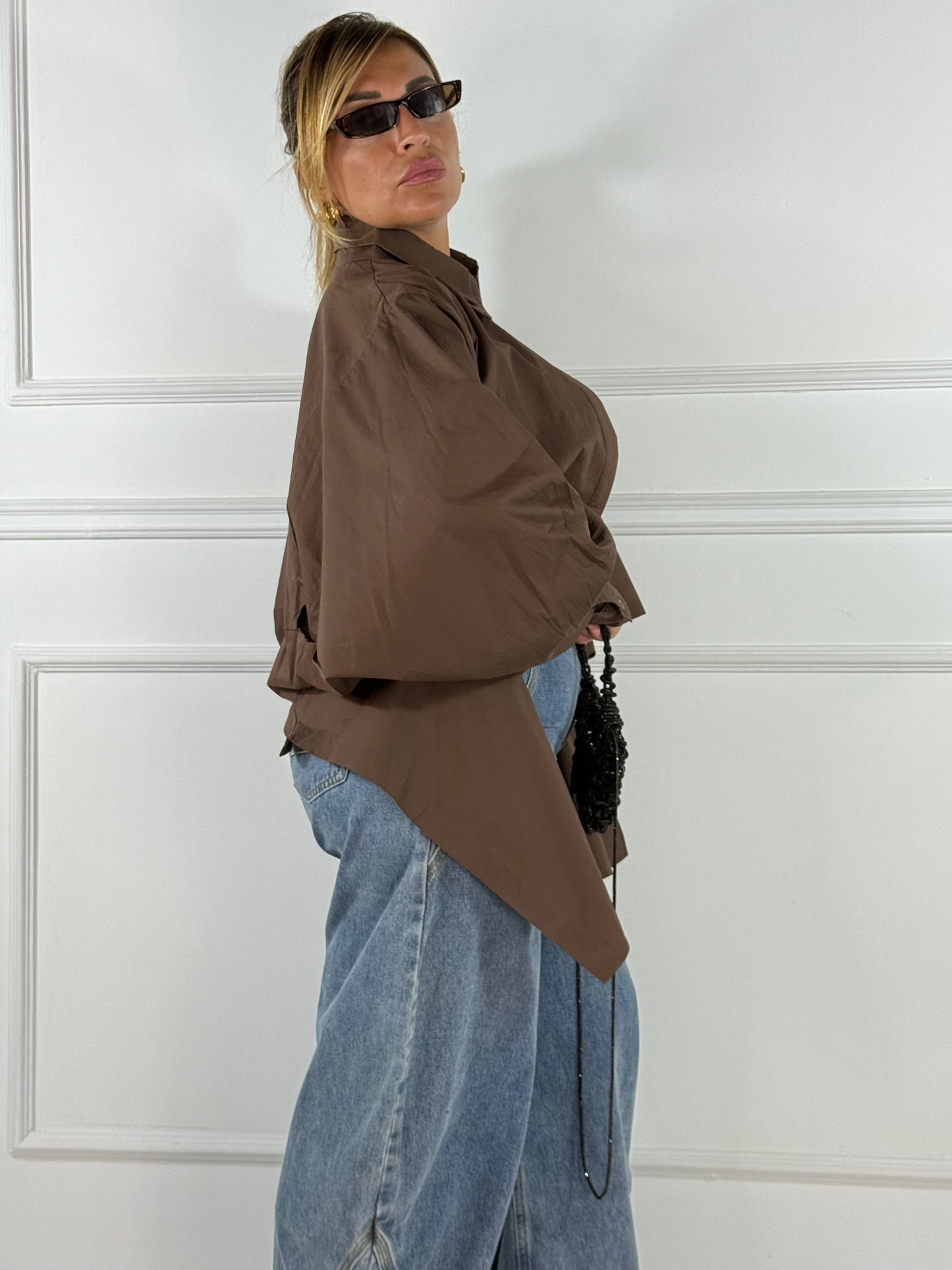 Camicia Reverse Marrone