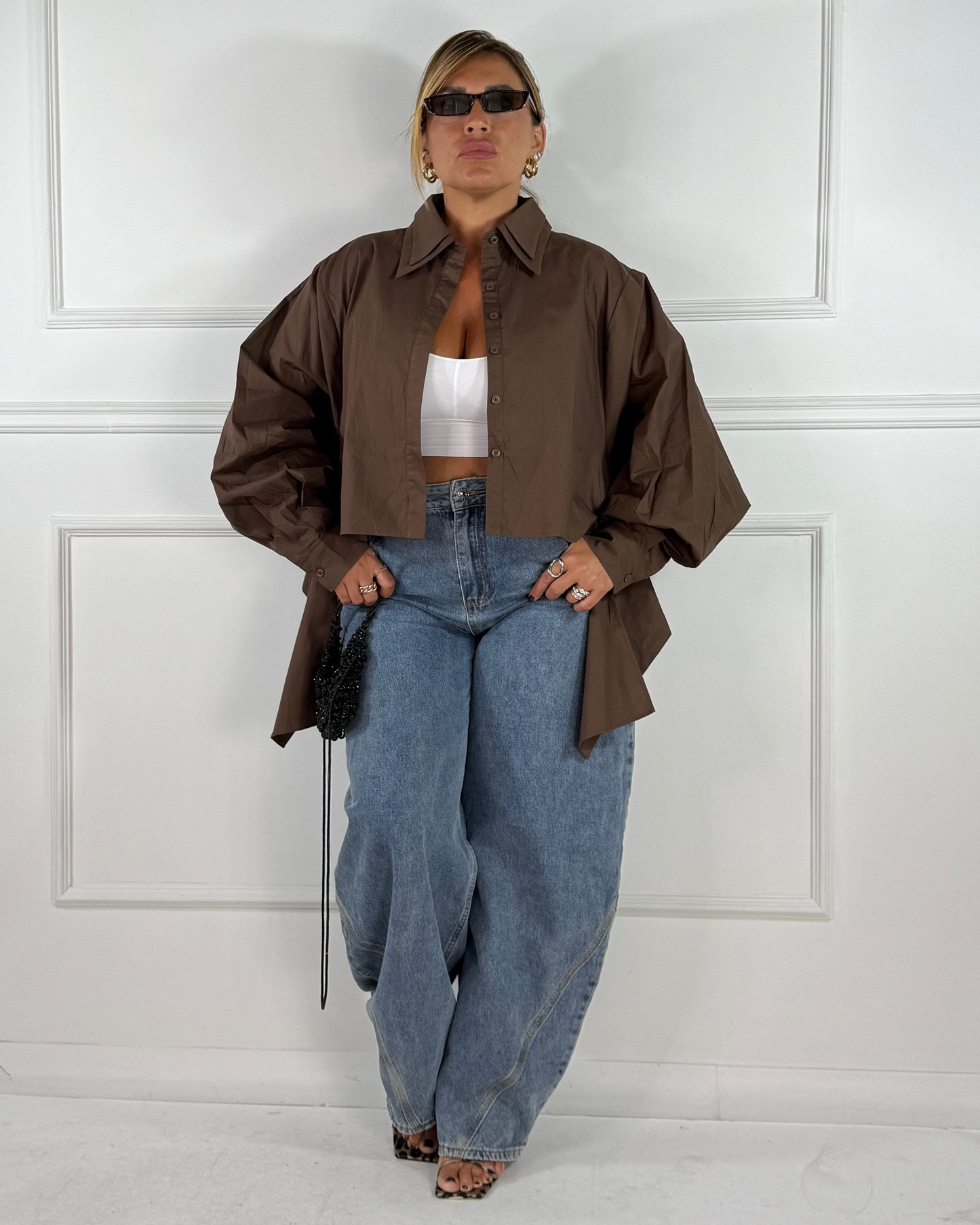 Camicia Reverse Marrone