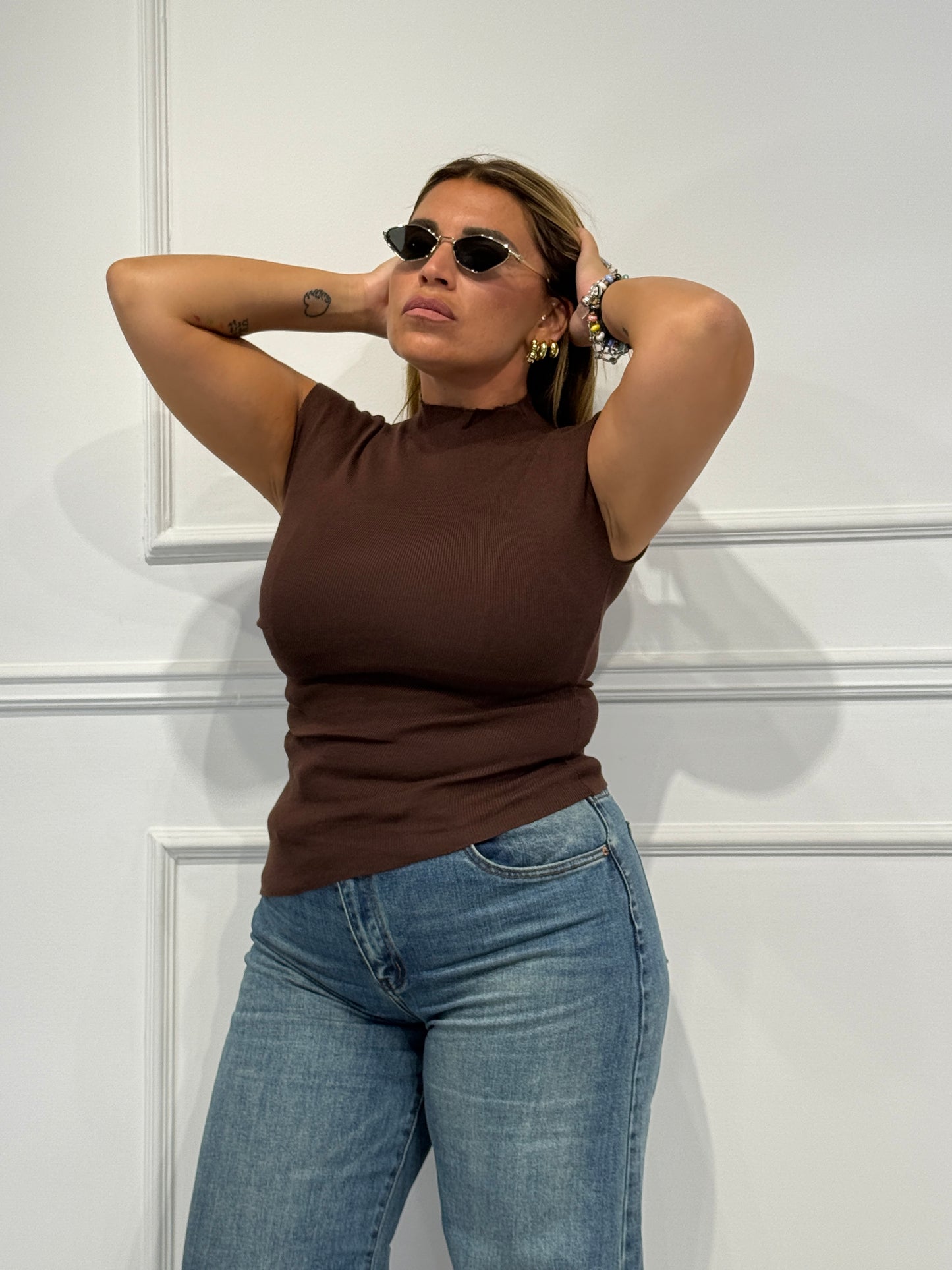 Maglia Essenza Marrone