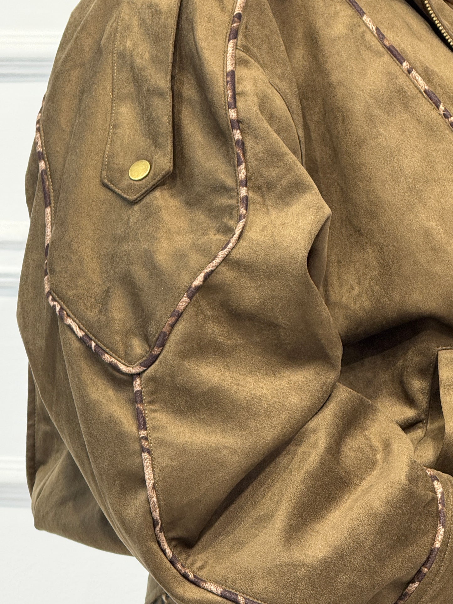 Jacket Aviator Coffee