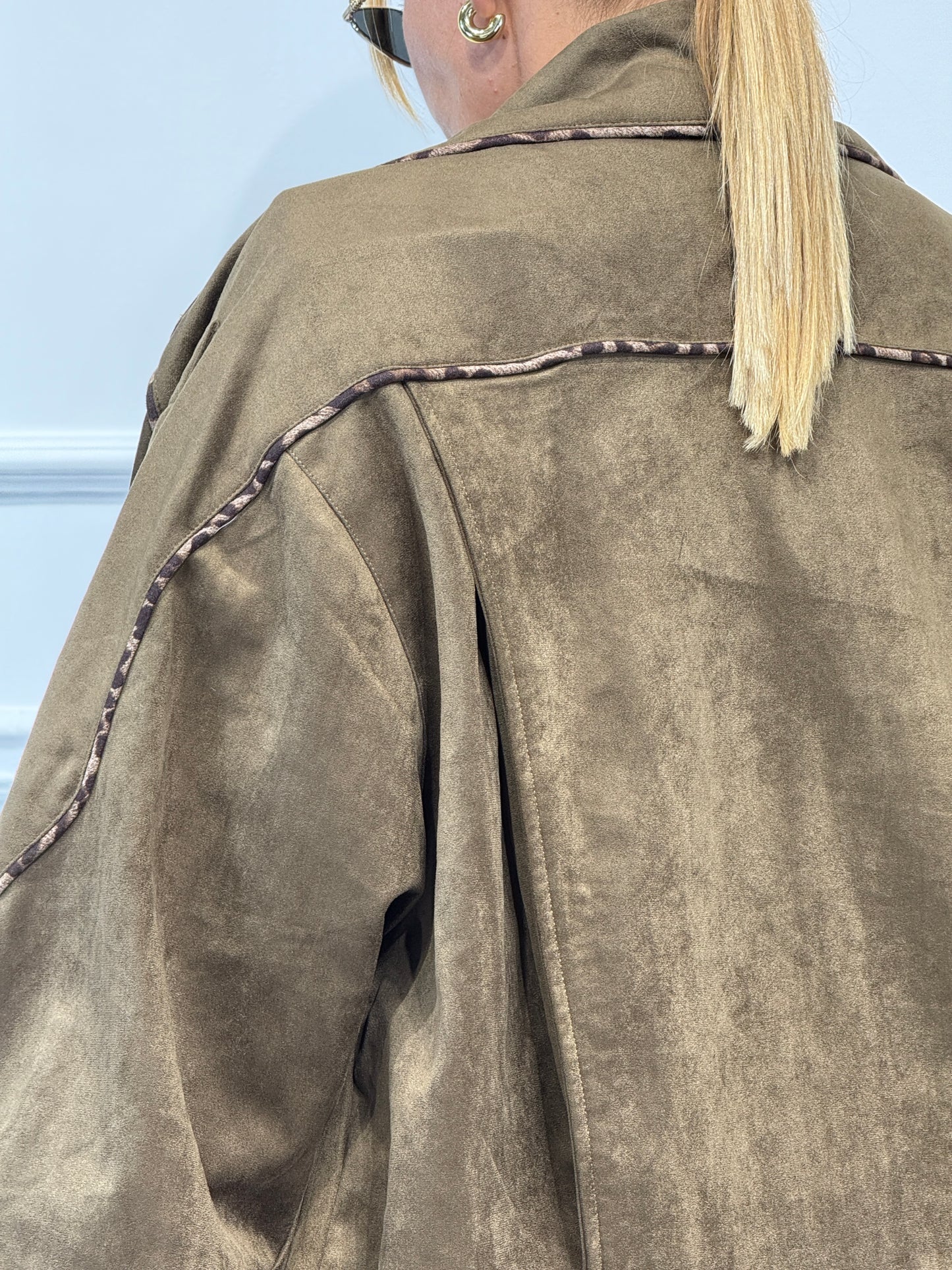 Jacket Aviator Coffee