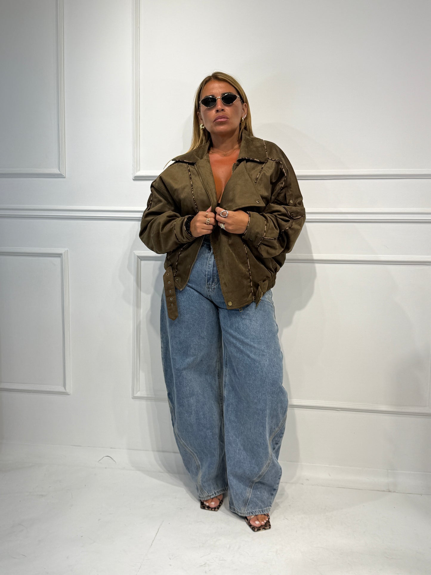 Jacket Aviator Coffee