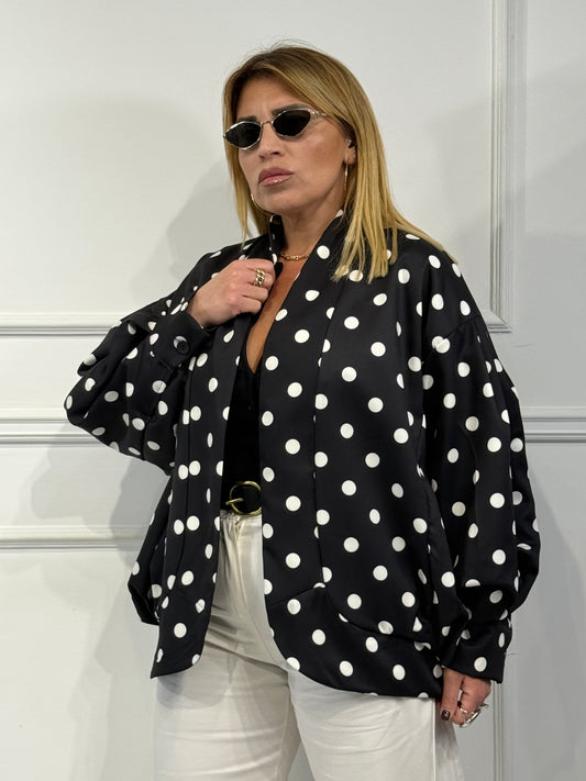 Jacket Pois Nero