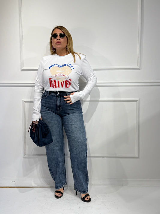 T-shirt Manica Lunga Guanto