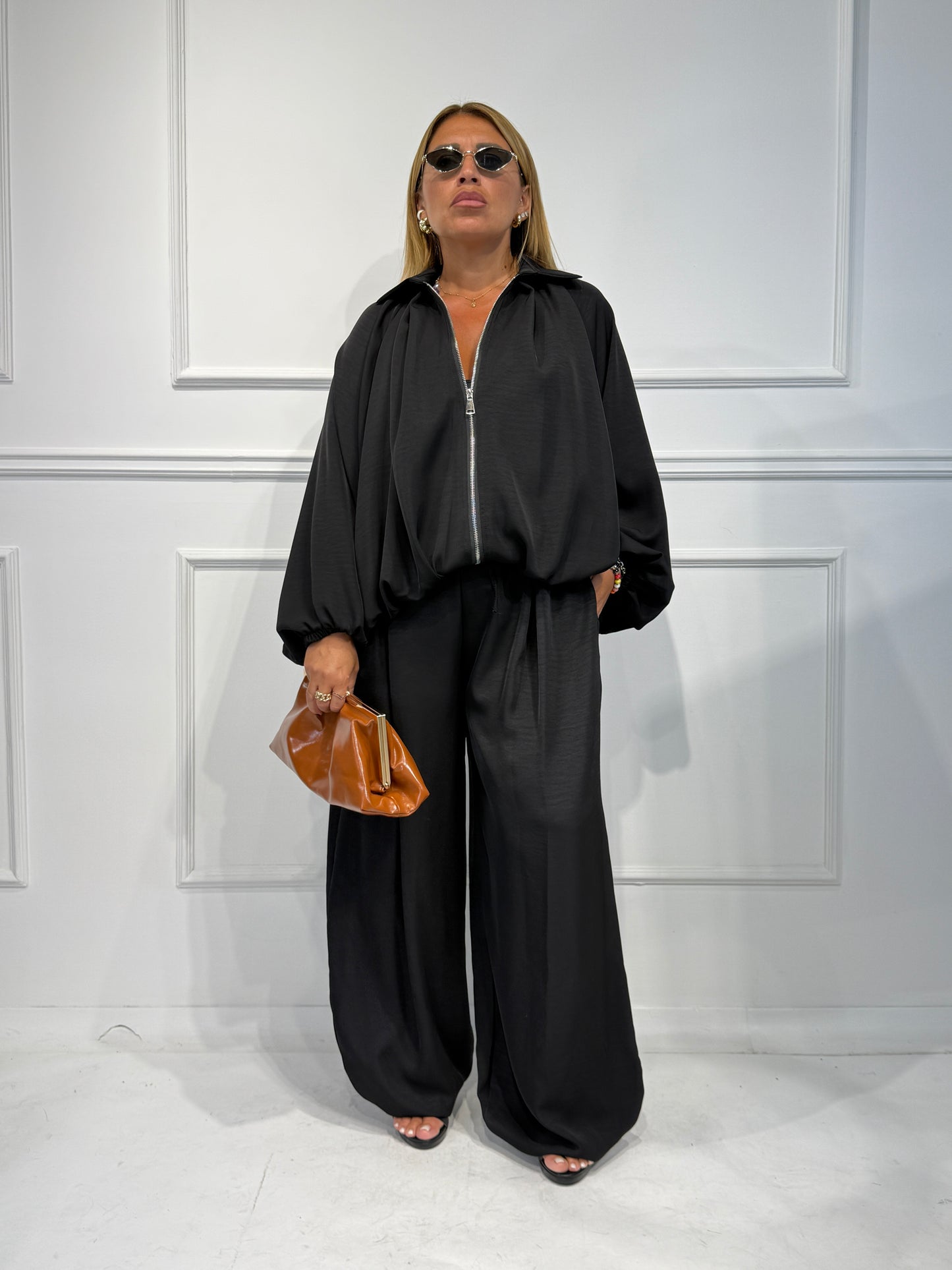 Coordinato Jasmin Nero
