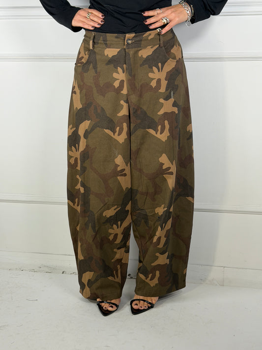 Pantalone Mimetico Curvy