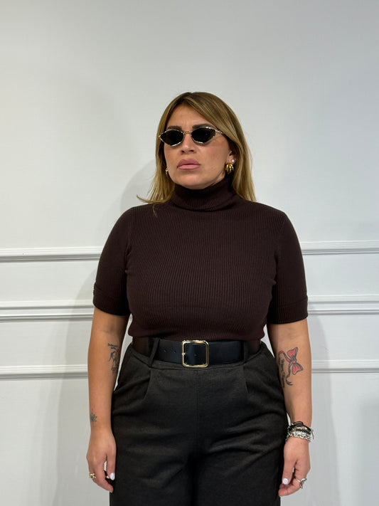 Maglia Lupetto Costine