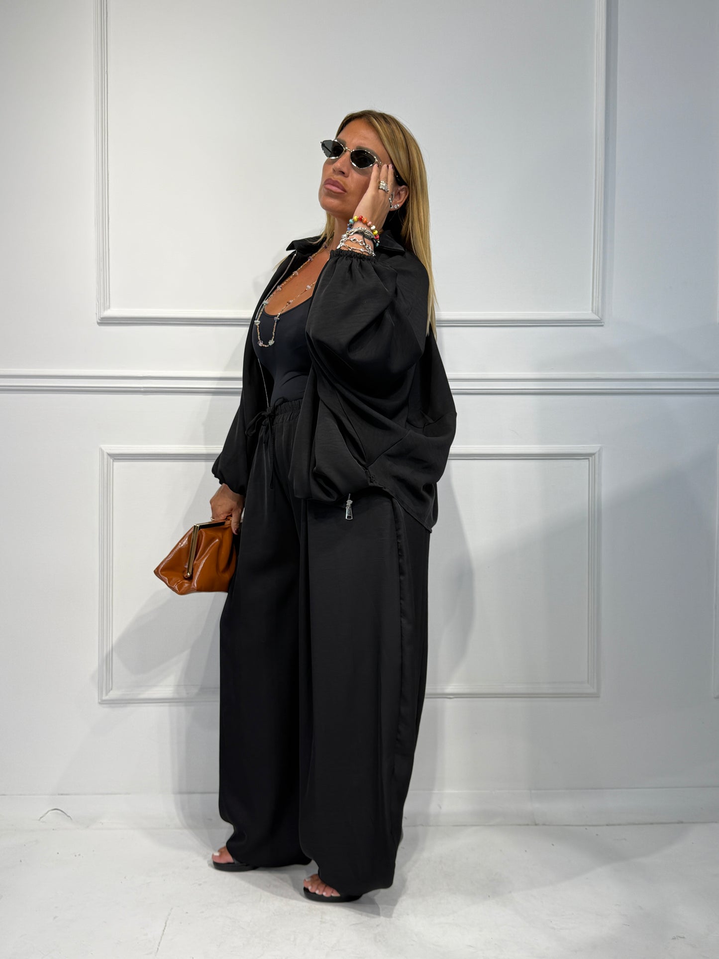 Coordinato Jasmin Nero