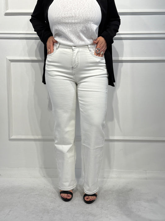 Jeans Bianco