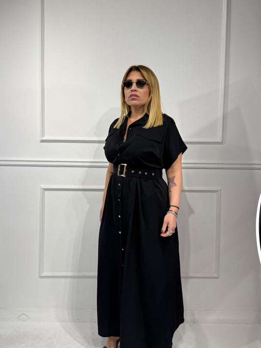 Abito Sandy Nero CURVY