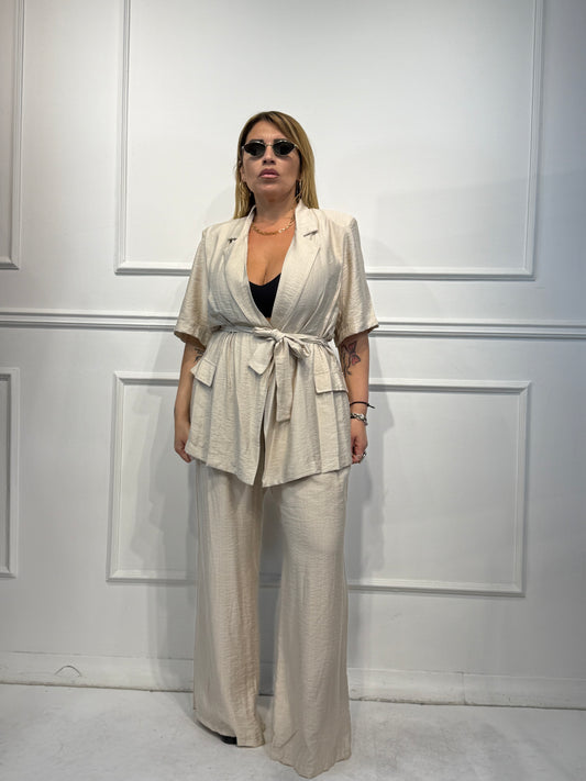 Tailleur Vittoria CURVY Beige