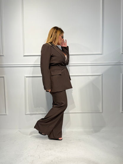 Tailleur Katia Gessato moro