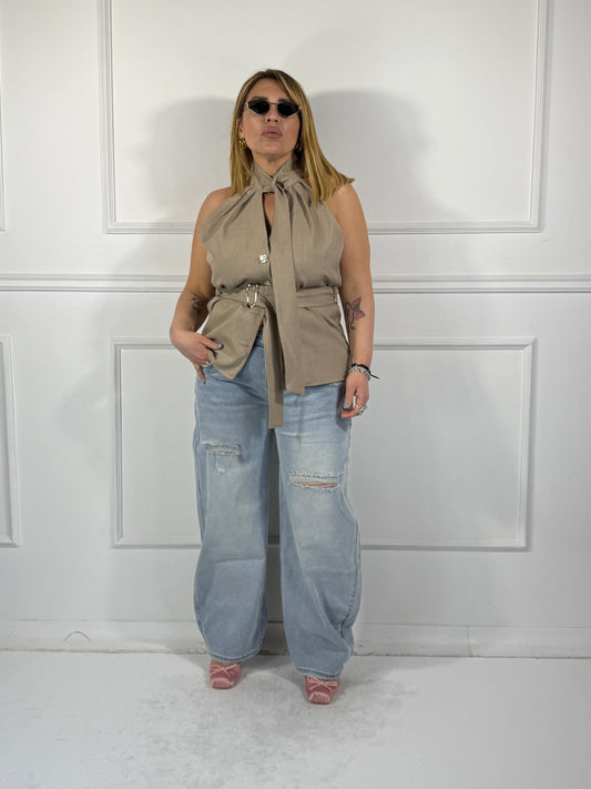 Jeans Ballon Rotture