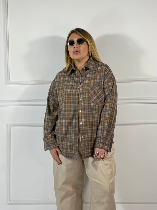 Camicia Check Shine