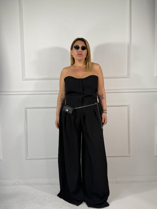Jumpsuit Candy Curvy Nero