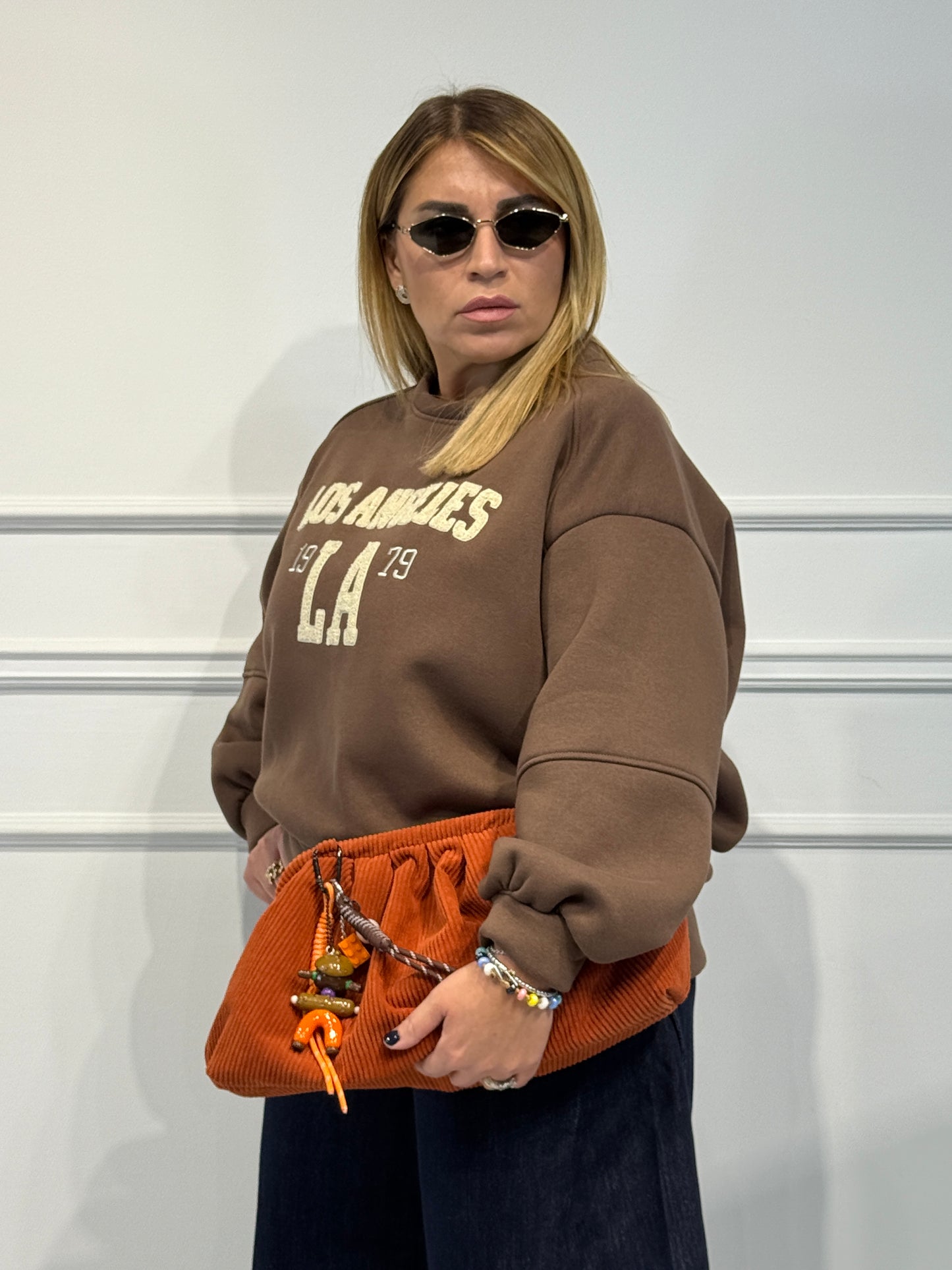 Borsello Vellur Arancio