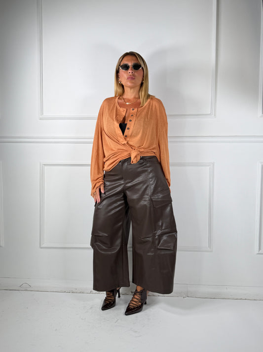 Pantalone Ballon Ecopelle