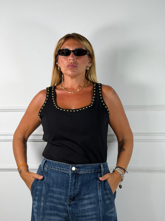 Canotta Borchie Curvy