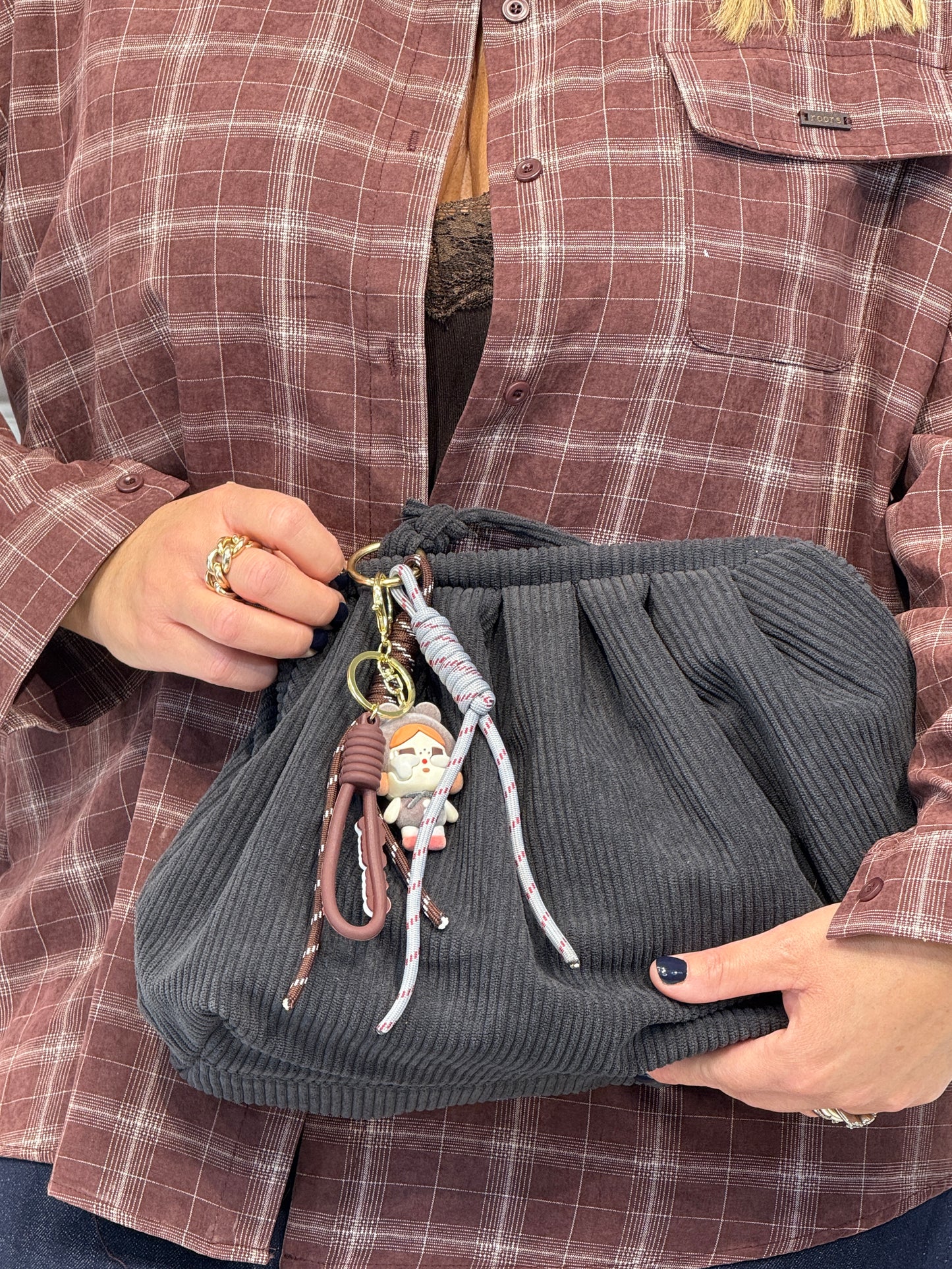 Borsello Vellur Grigio