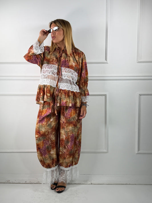 Coordinato Gardenia Arancio Curvy