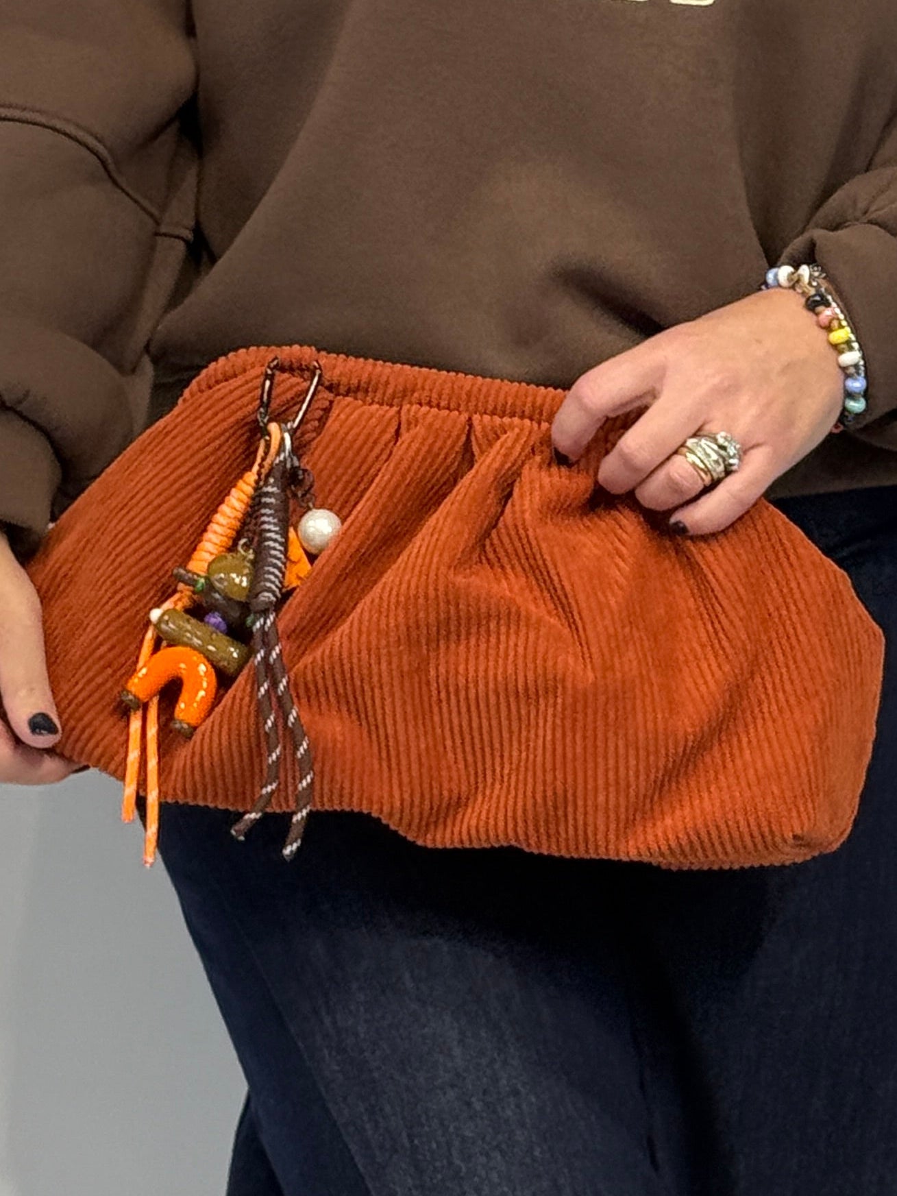 Borsello Vellur Arancio