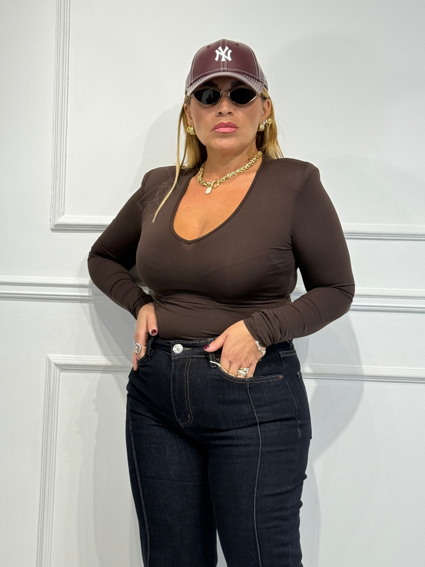 Maglia  Basic Scollo V