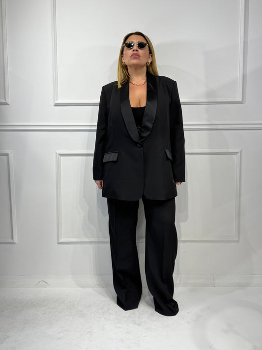 Tailleur Smoking Curvy Nero