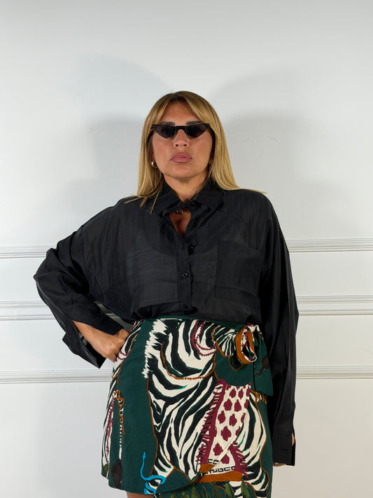 Camicia Velo Nero