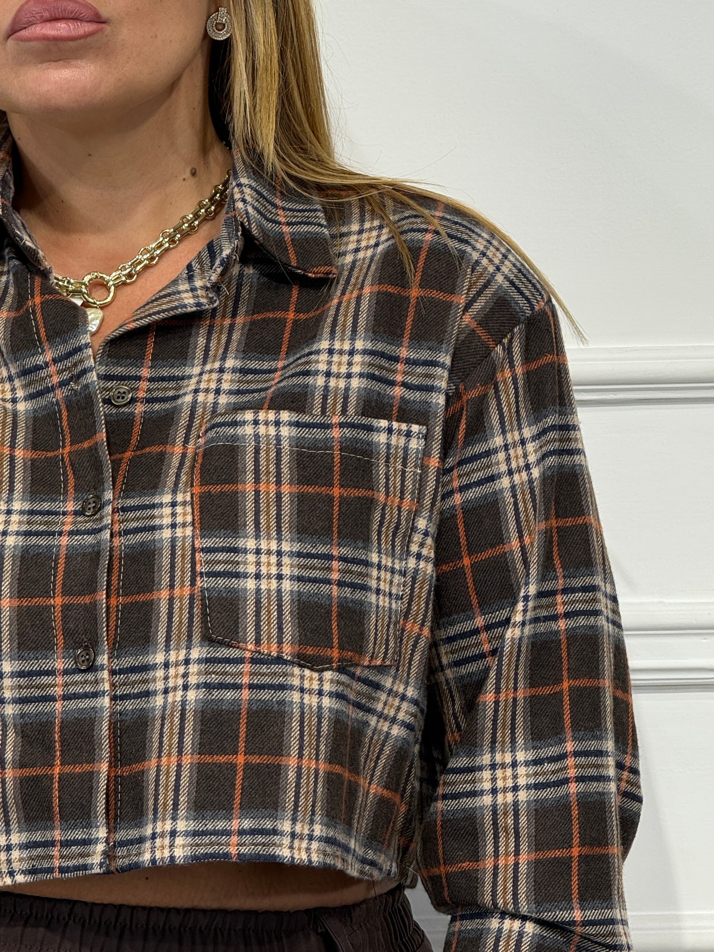 Camicia Lose Cropped