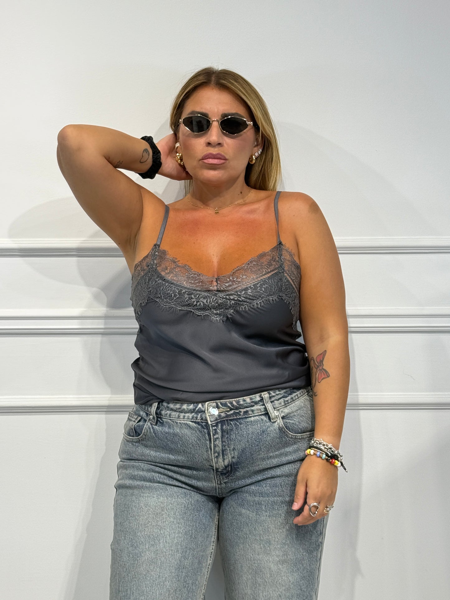 Top Lingerie corta