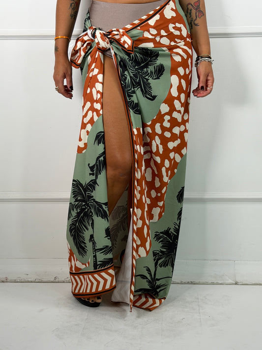 Pareo Macu Verde Curvy