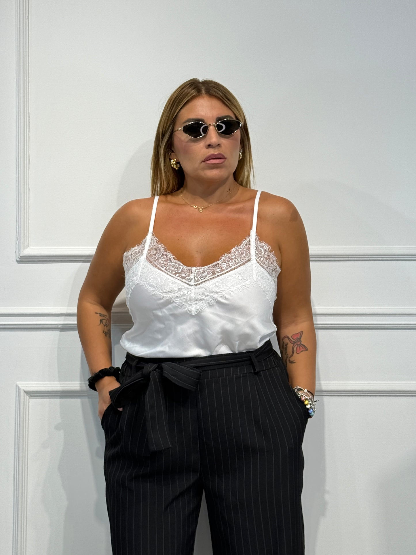 Top Lingerie corta