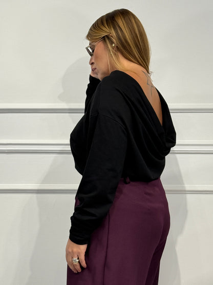 Maglia Scollo Retro