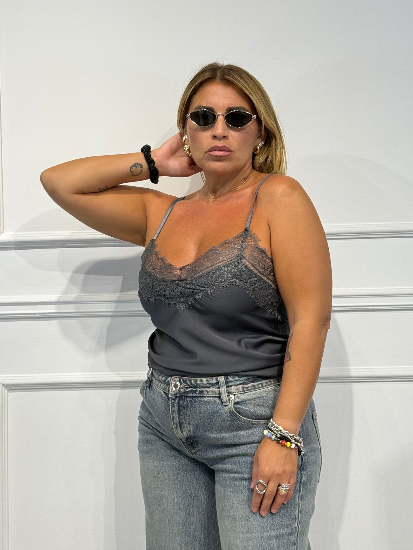 Top Lingerie corta