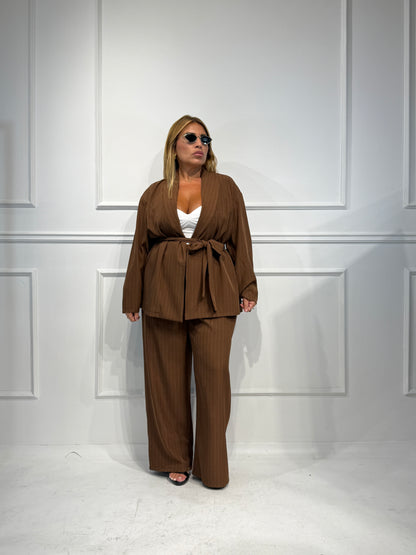 Coordinato CURVY Gessato Kim Moro