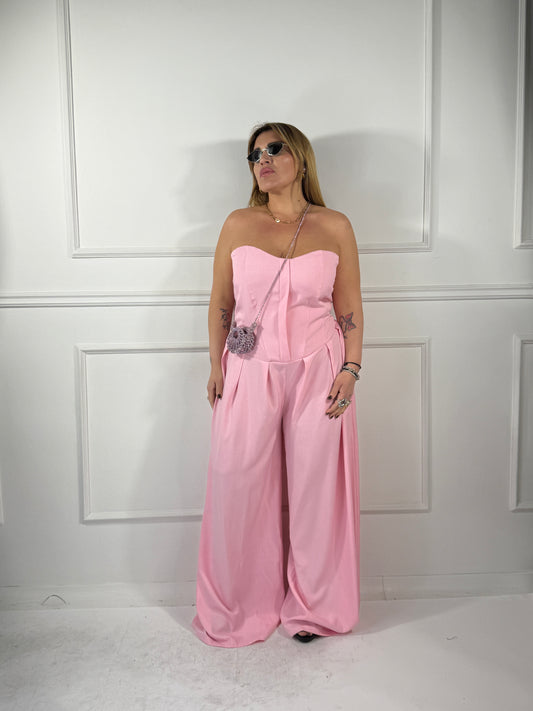 Jumpsuit Candy Curvy Rosa