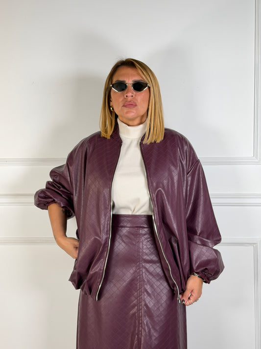 Bomber Bottega Ecopelle  Curvy