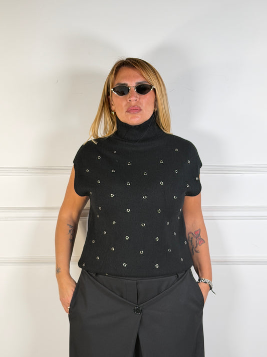 Collo Alto Smanicato Curvy
