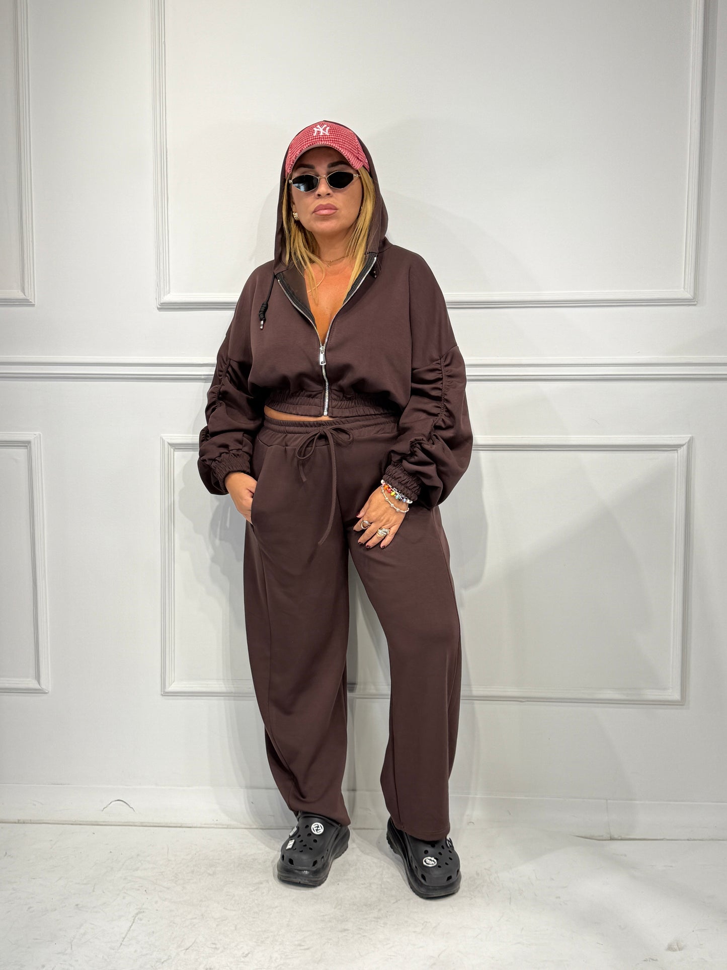 Coordinato Comfy Marrone