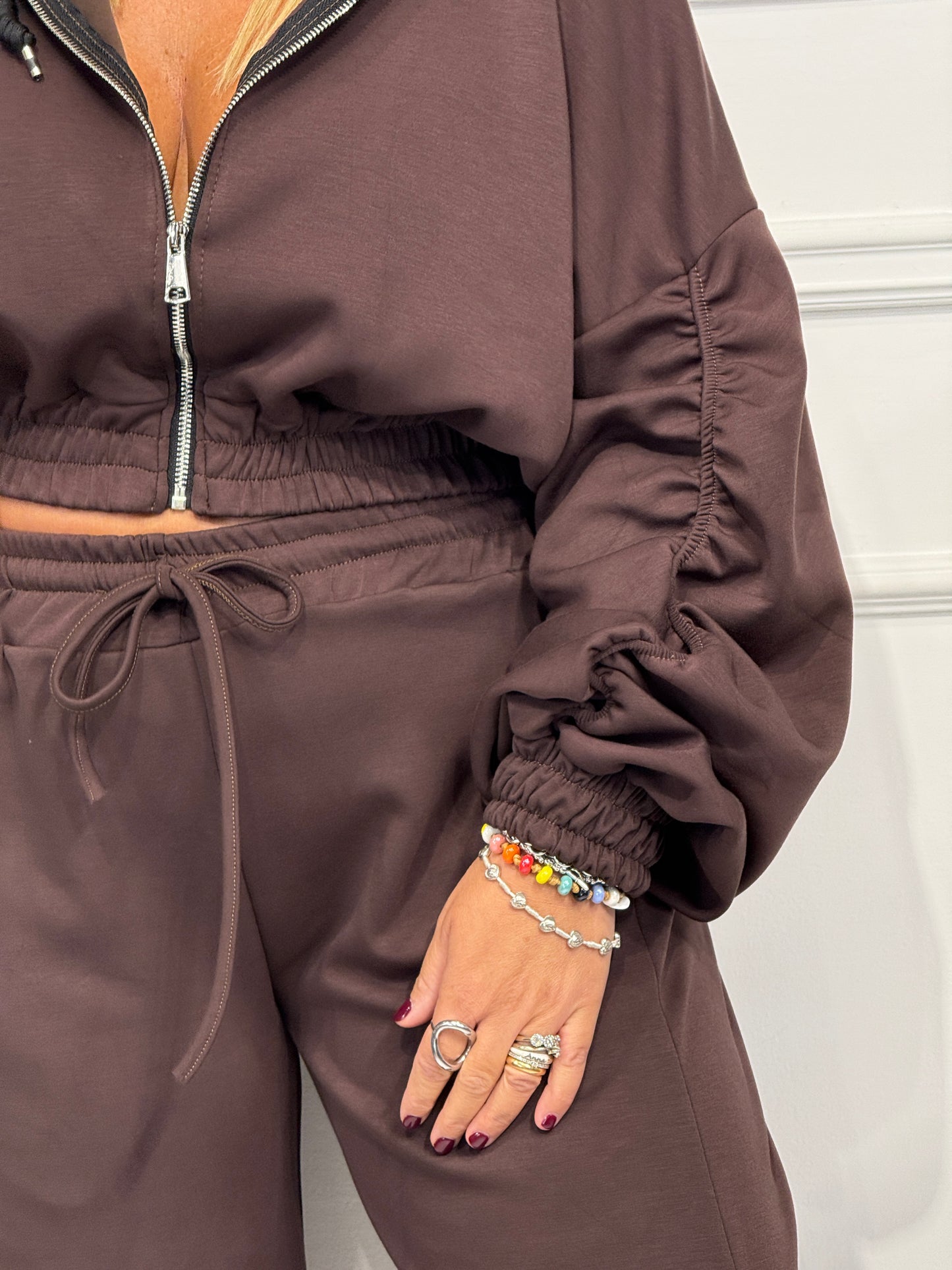 Coordinato Comfy Marrone